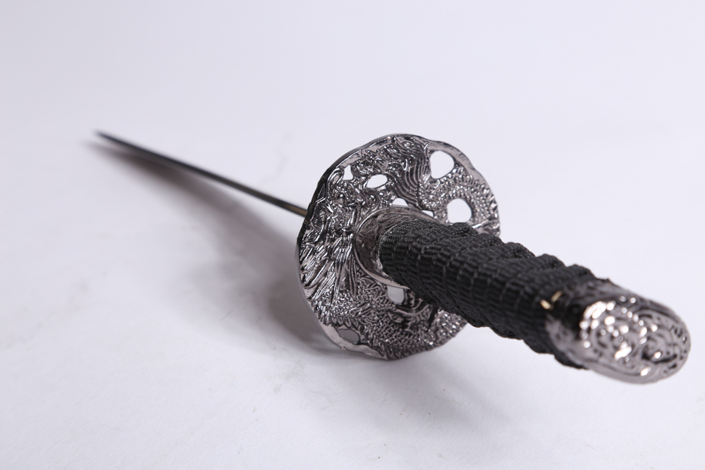 Table-Sized Japanese Sword Set with Stand