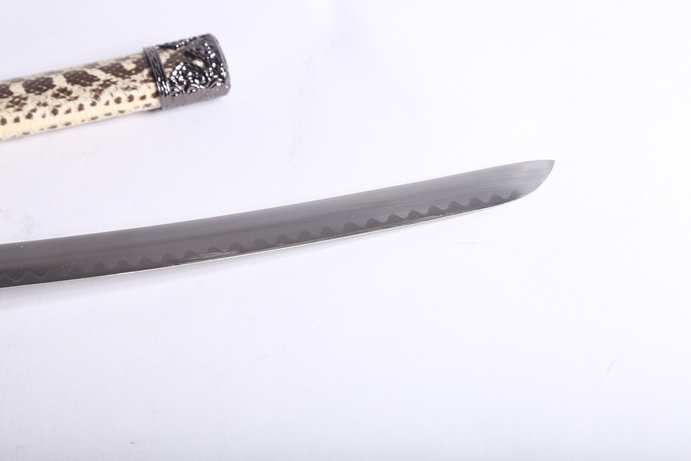 Table-Sized Japanese Sword Set with Stand