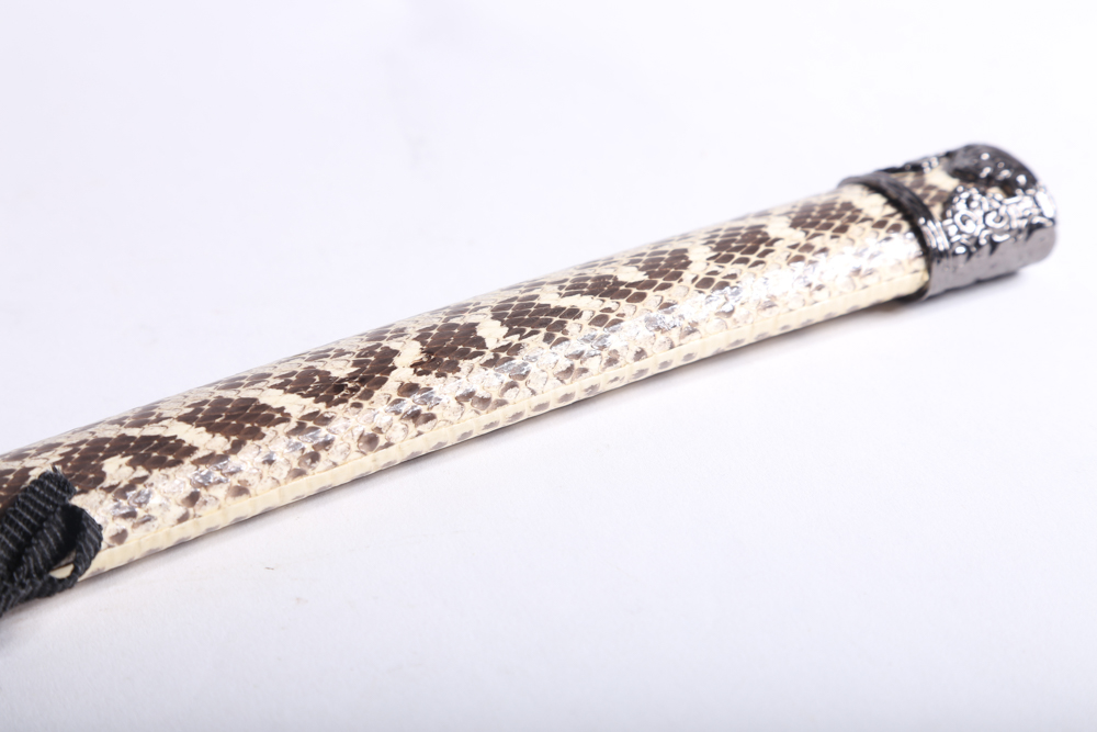 Table-Sized Japanese Sword Set with Stand