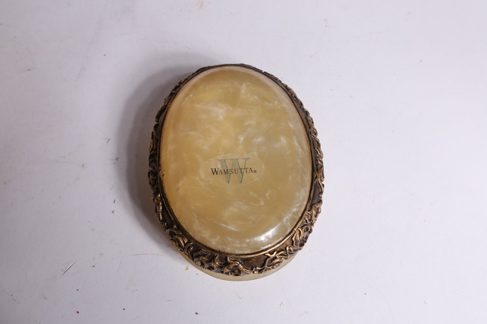 Collection of Decorative Items and Bathroom Accessories