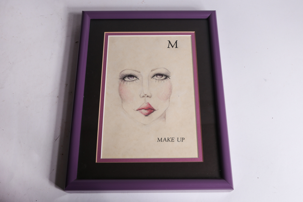 Collection of Decorative Items and Bathroom Accessories