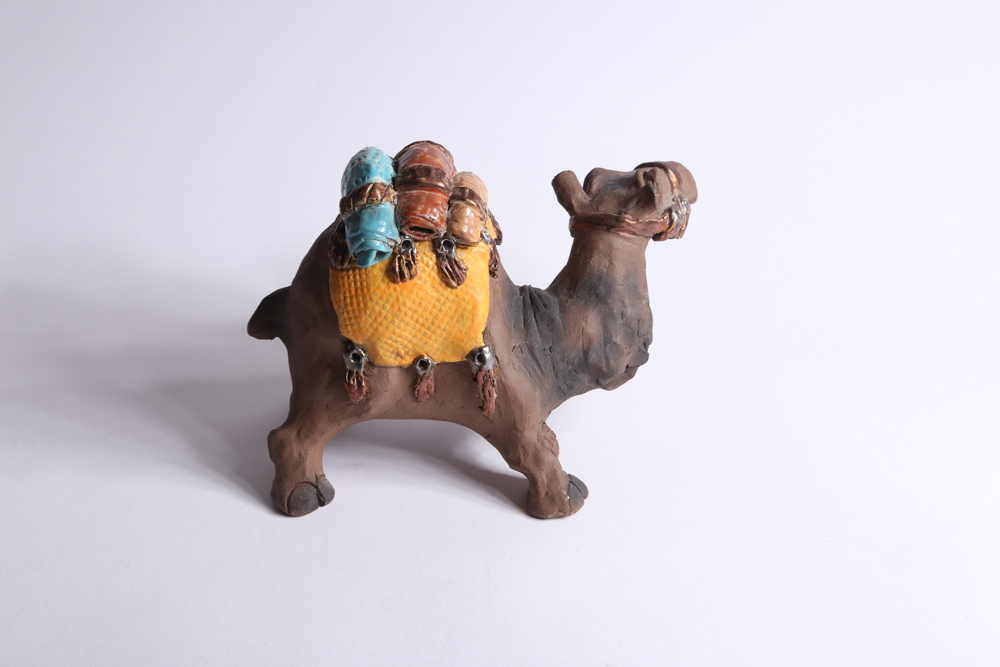 Ceramic Camel Figurine
