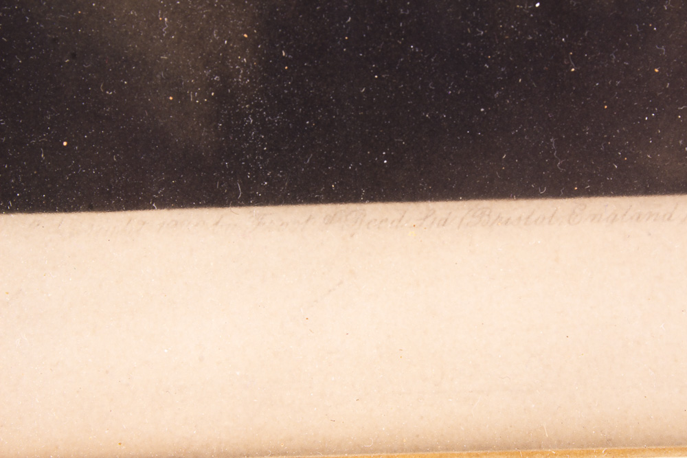 Signed Portrait Etching