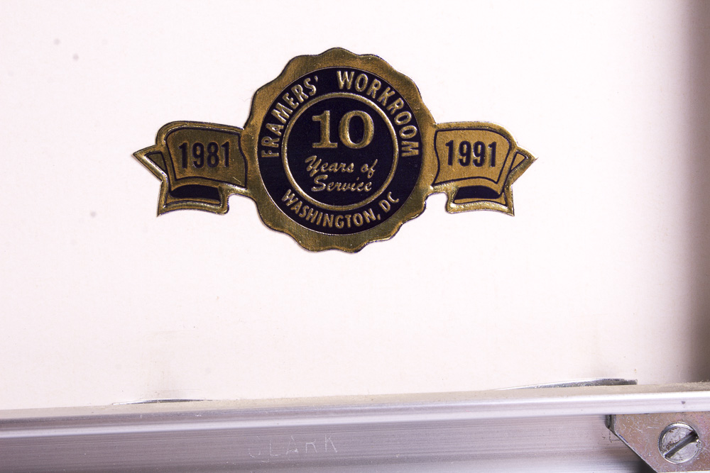 "Cranes" Framed Screen Painting Reproduction Print