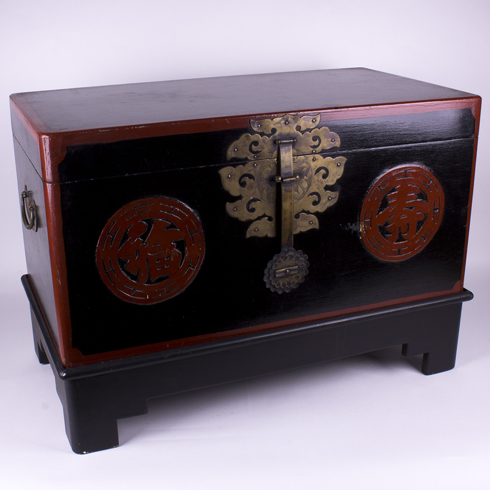 Chinese Chest on Stand