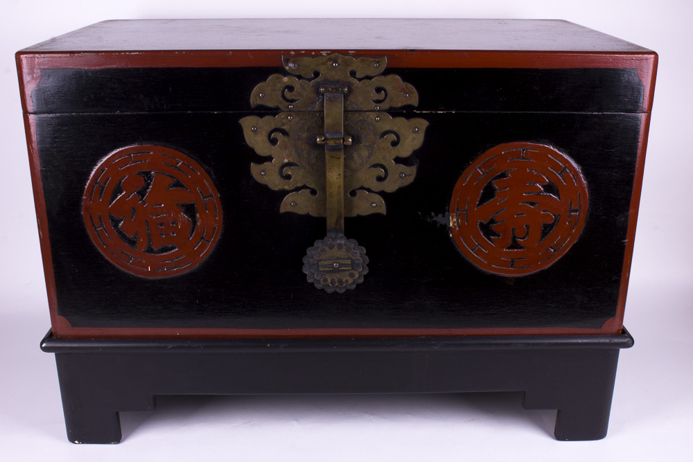 Chinese Chest on Stand