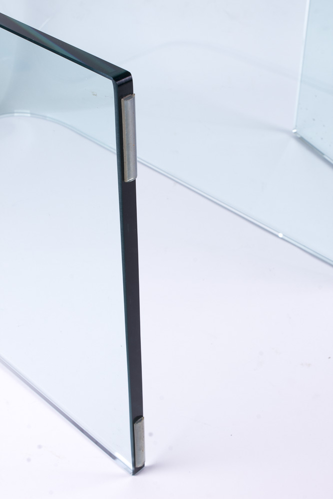 Pair of Glass Accent Tables