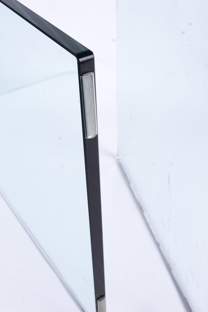 Pair of Glass Accent Tables