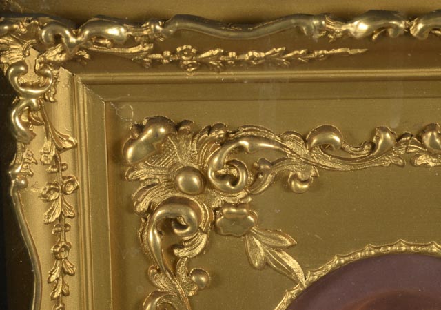 Late 19th Century German Porcelain Portrait Miniature