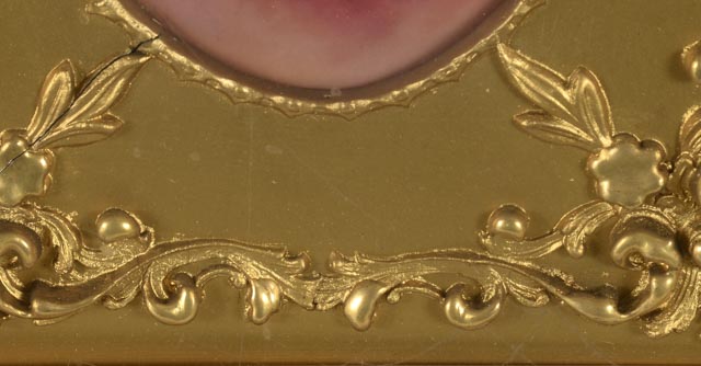 Late 19th Century German Porcelain Portrait Miniature