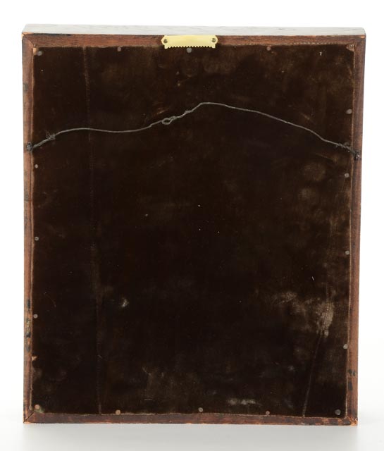 Late 19th Century German Porcelain Portrait Miniature