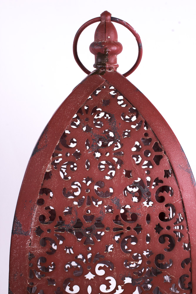 Pair of Metal Asian Style Lanterns