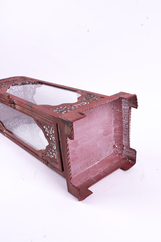 Pair of Metal Asian Style Lanterns