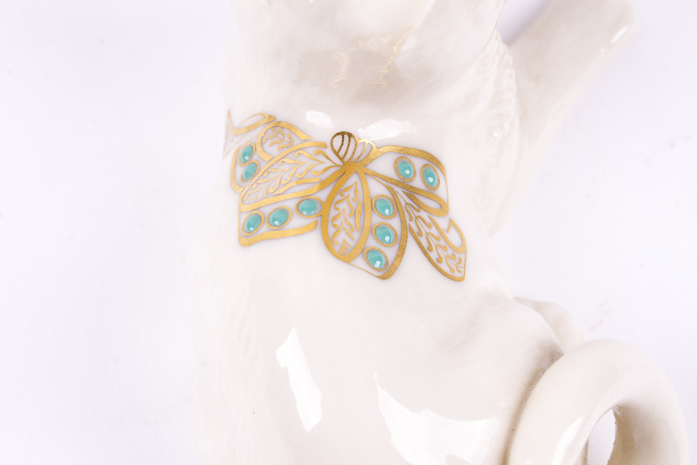 Lenox China Cat Figurine