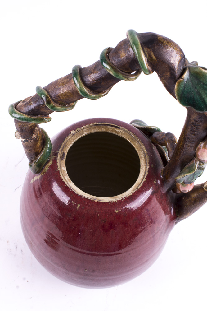 Vintage Asian Pottery Teapot