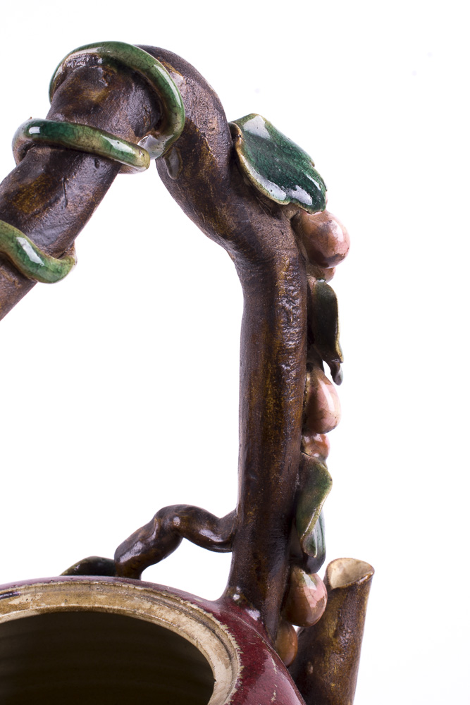 Vintage Asian Pottery Teapot