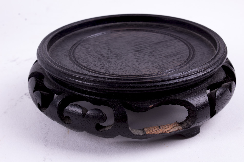 Chinese Double Gourd Vase with Base