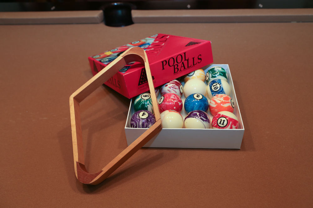White Maple Billiard Table