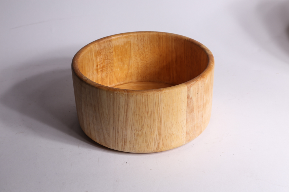Five Thai Beechwood Bowls