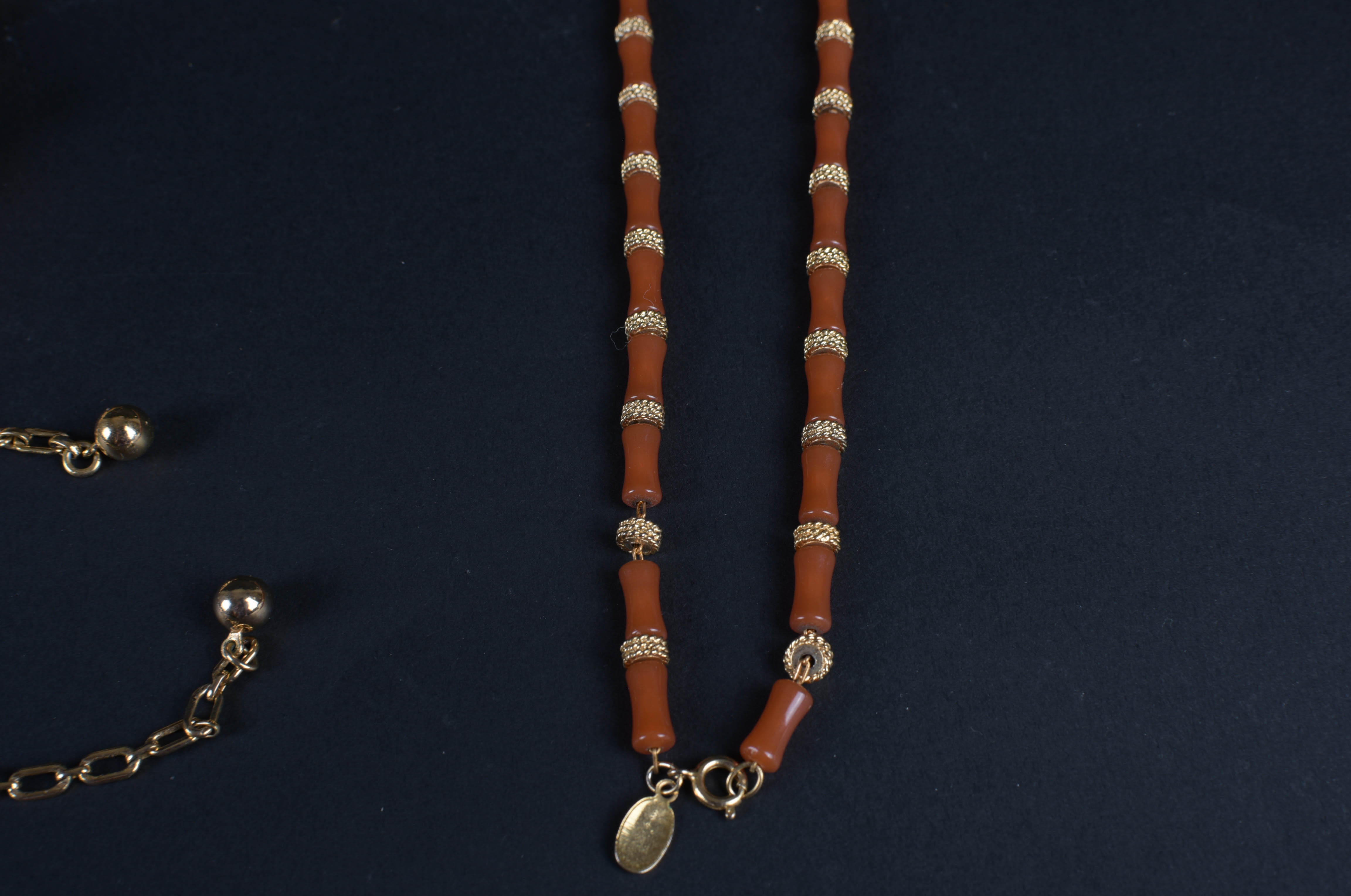 Group of Gold-Tone Costume Jewelry