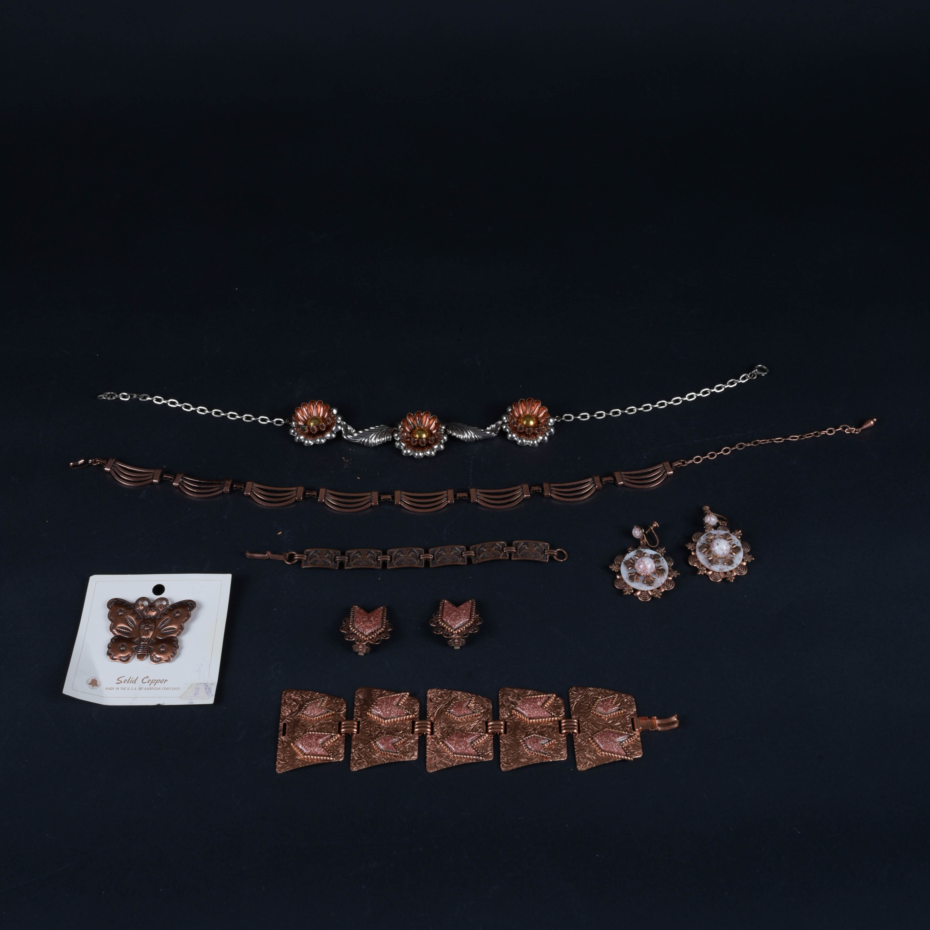 Copper Jewelry Assortment