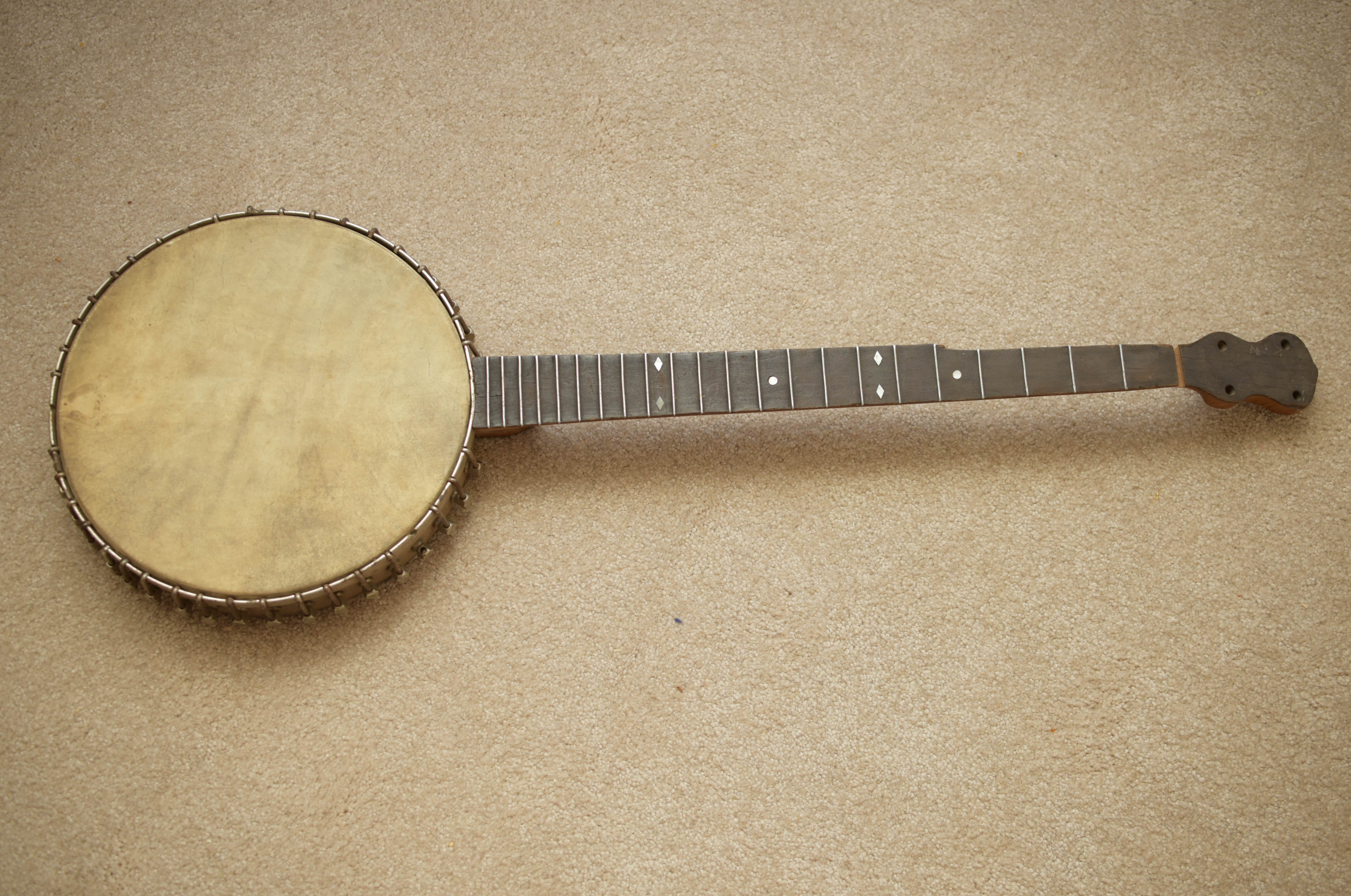 Vintage Open-Back Banjo