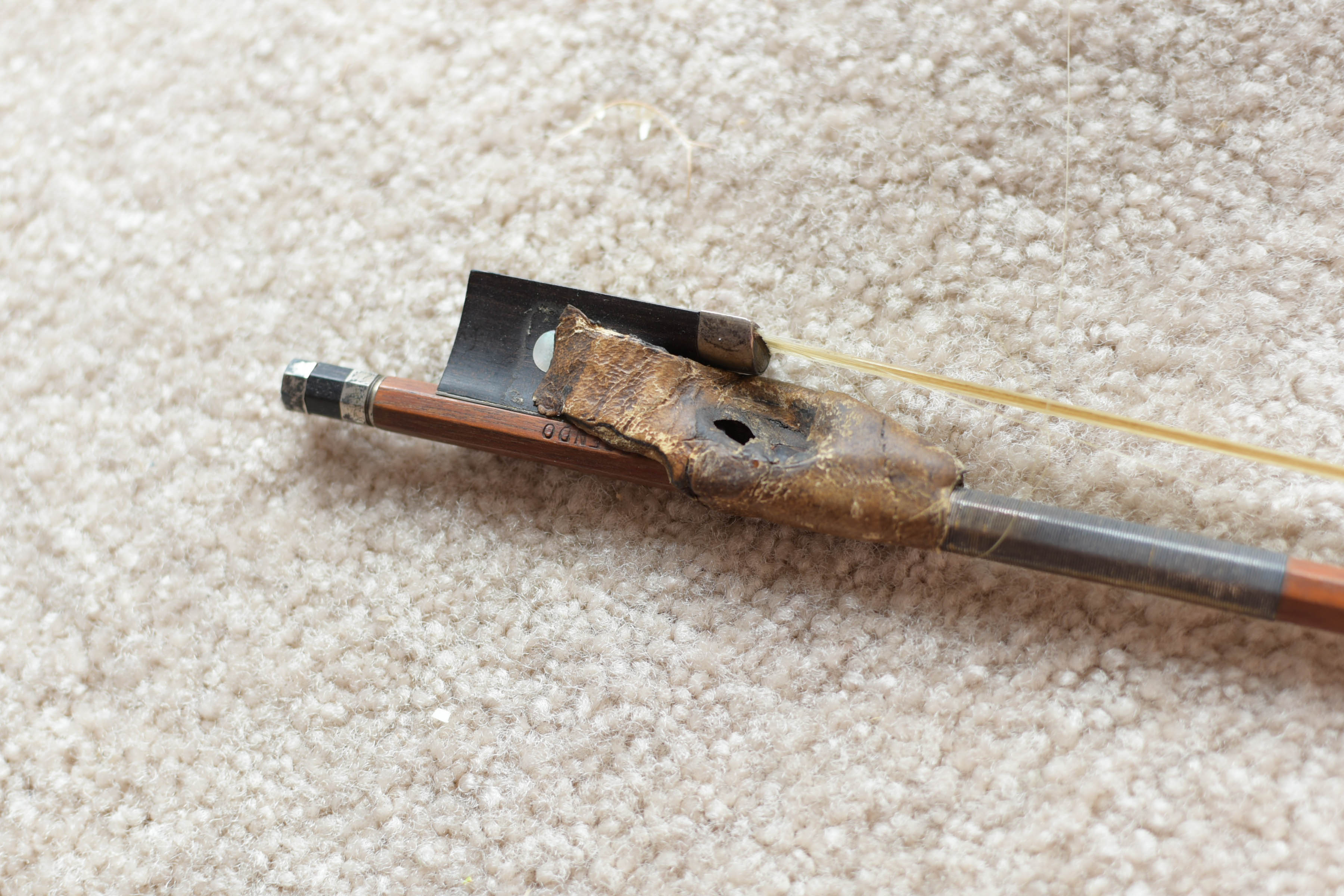 Vintage Violin with Bow and Case