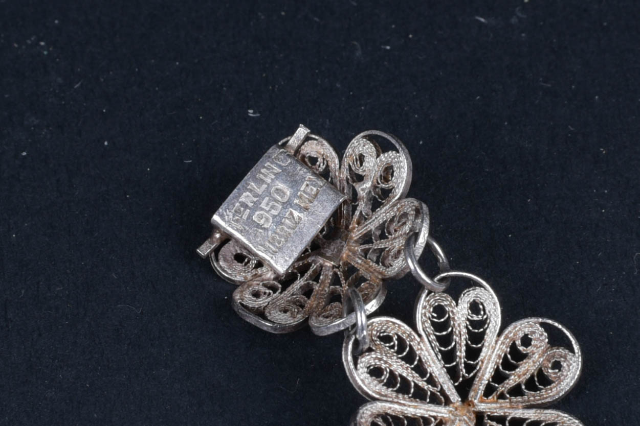 Vintage Collection of Sterling Silver Bracelets