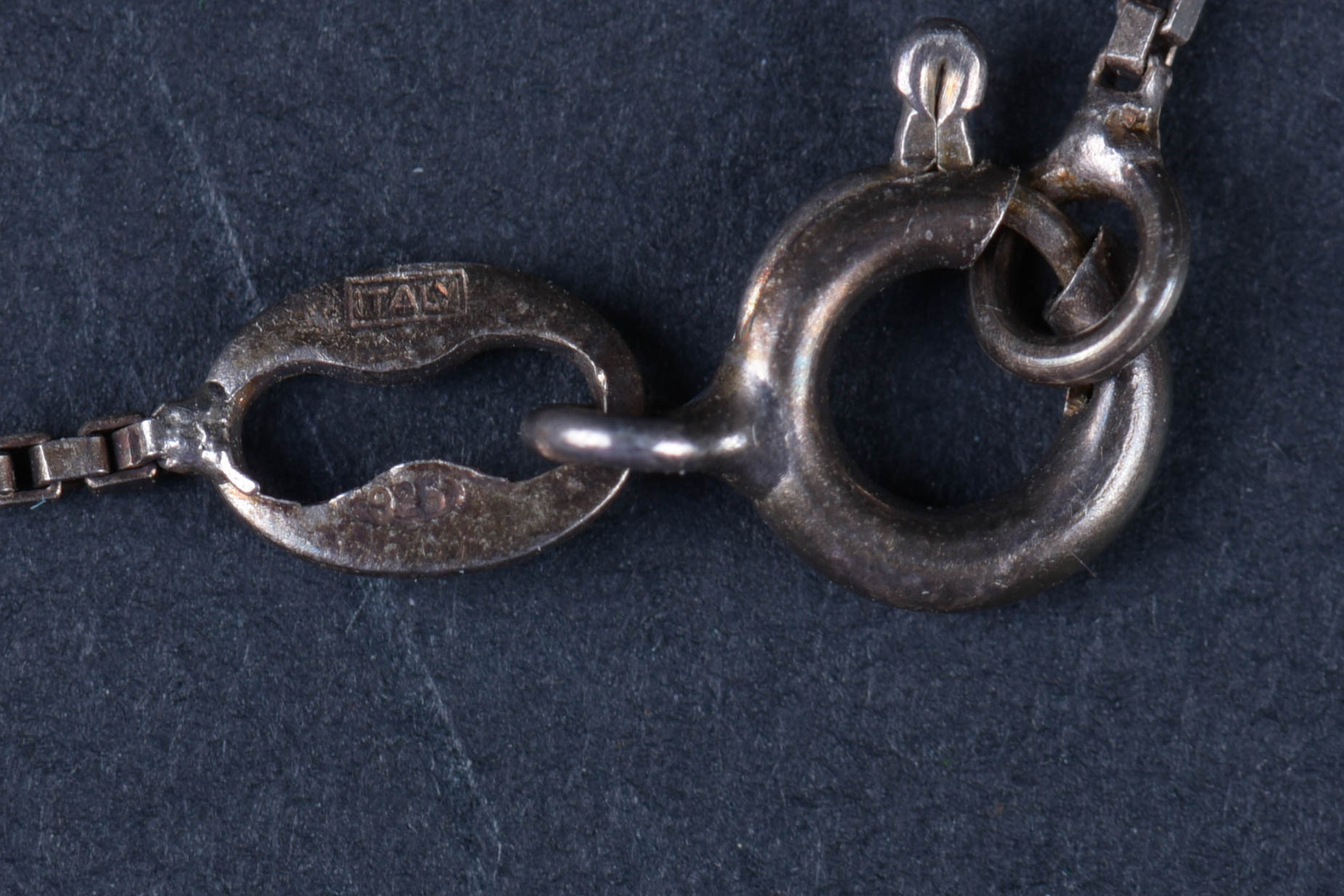 Heart Shaped Glass and Snowflake Sterling Silver Jewelry