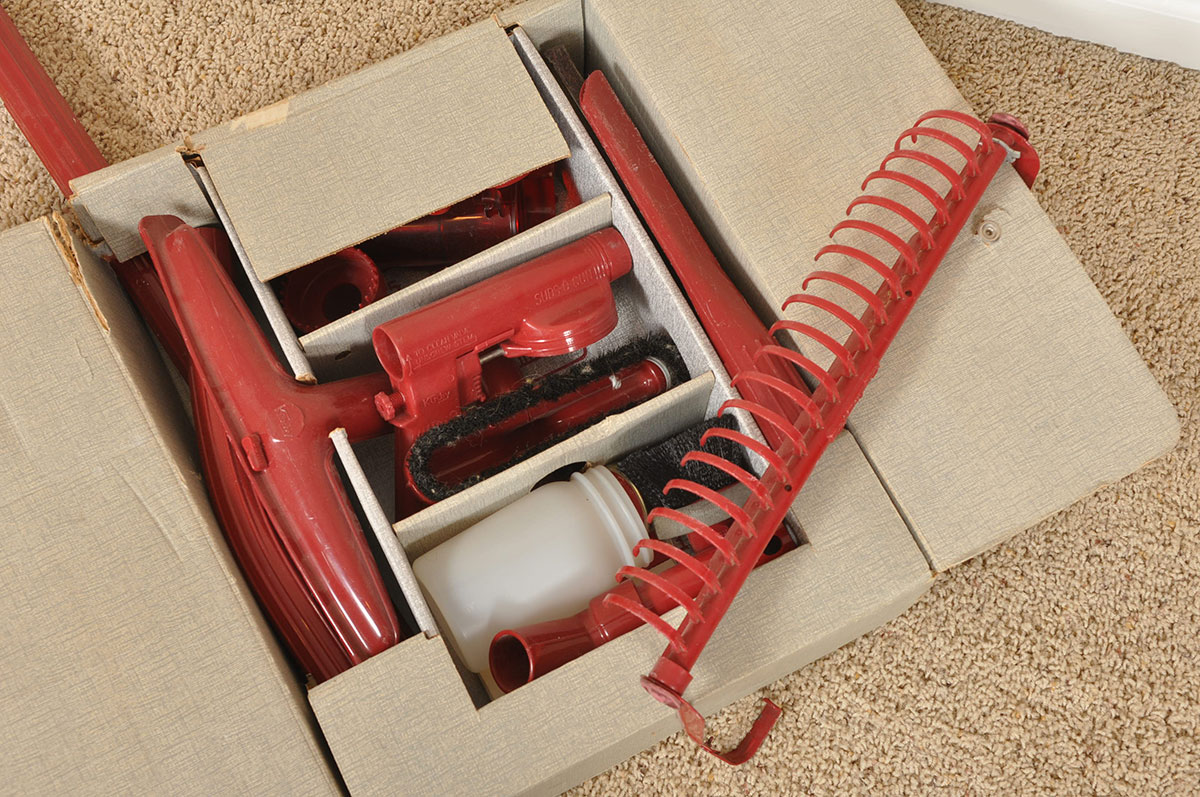 Vintage Kirby Vacuum Cleaner with Accessories