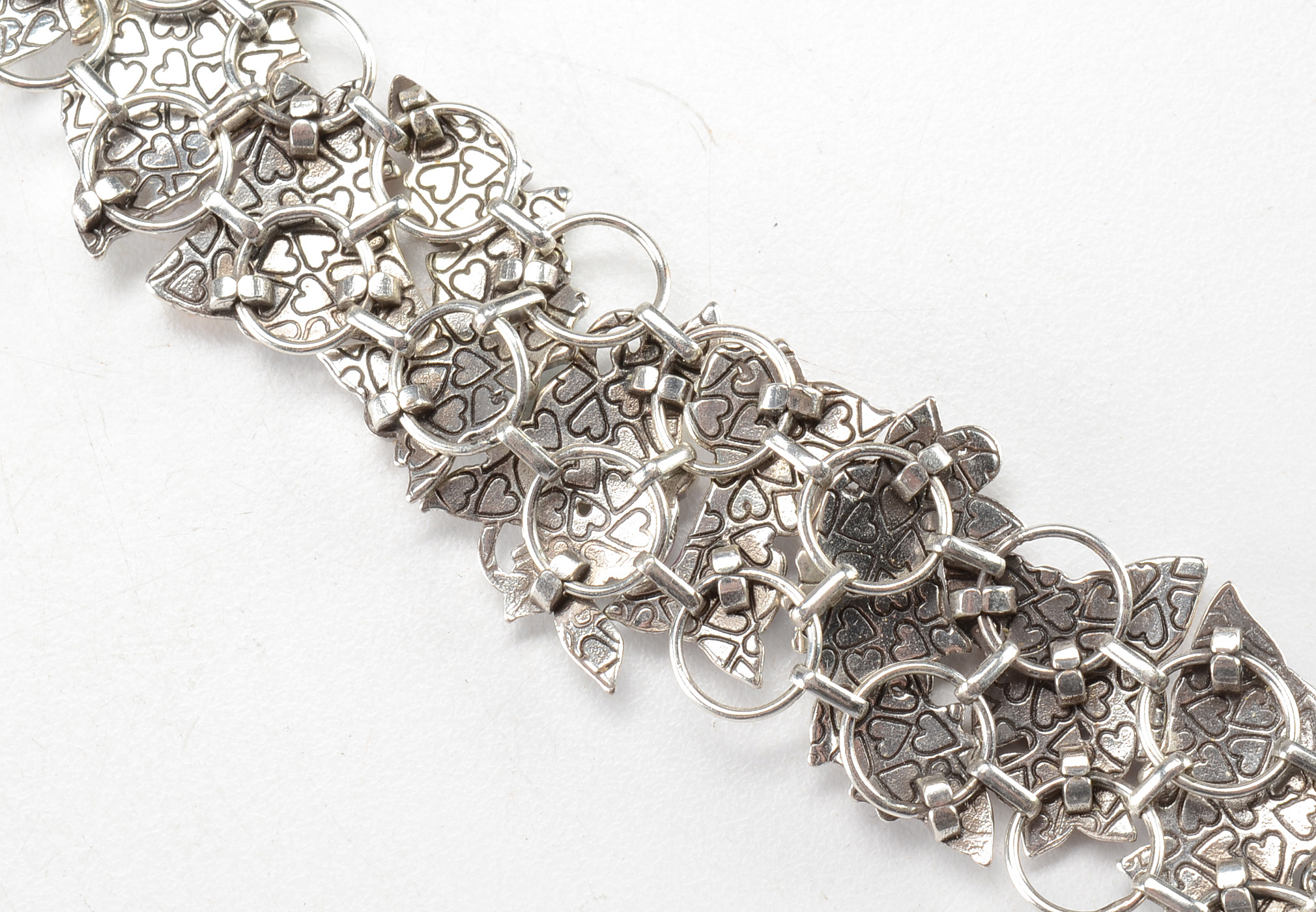 Brighton Enamel and Silver Tone Bracelet