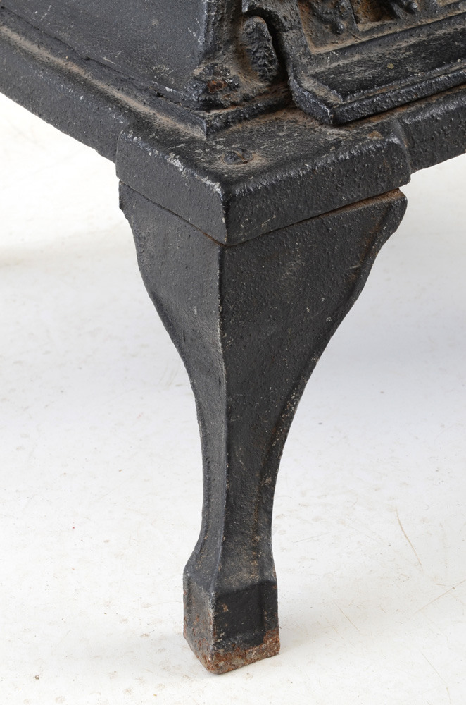 Antique Black Cast Iron Laundry Stove