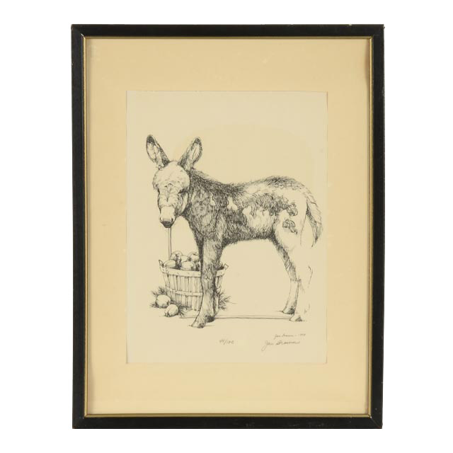 Jan Brown Checco Signed LE Lithograph