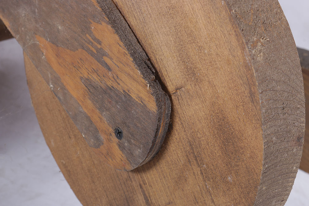 Handmade Wooden Motorcycle Rocking Horse