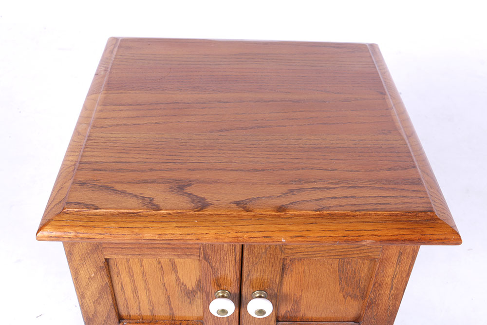 Pair of Wooden Side Tables