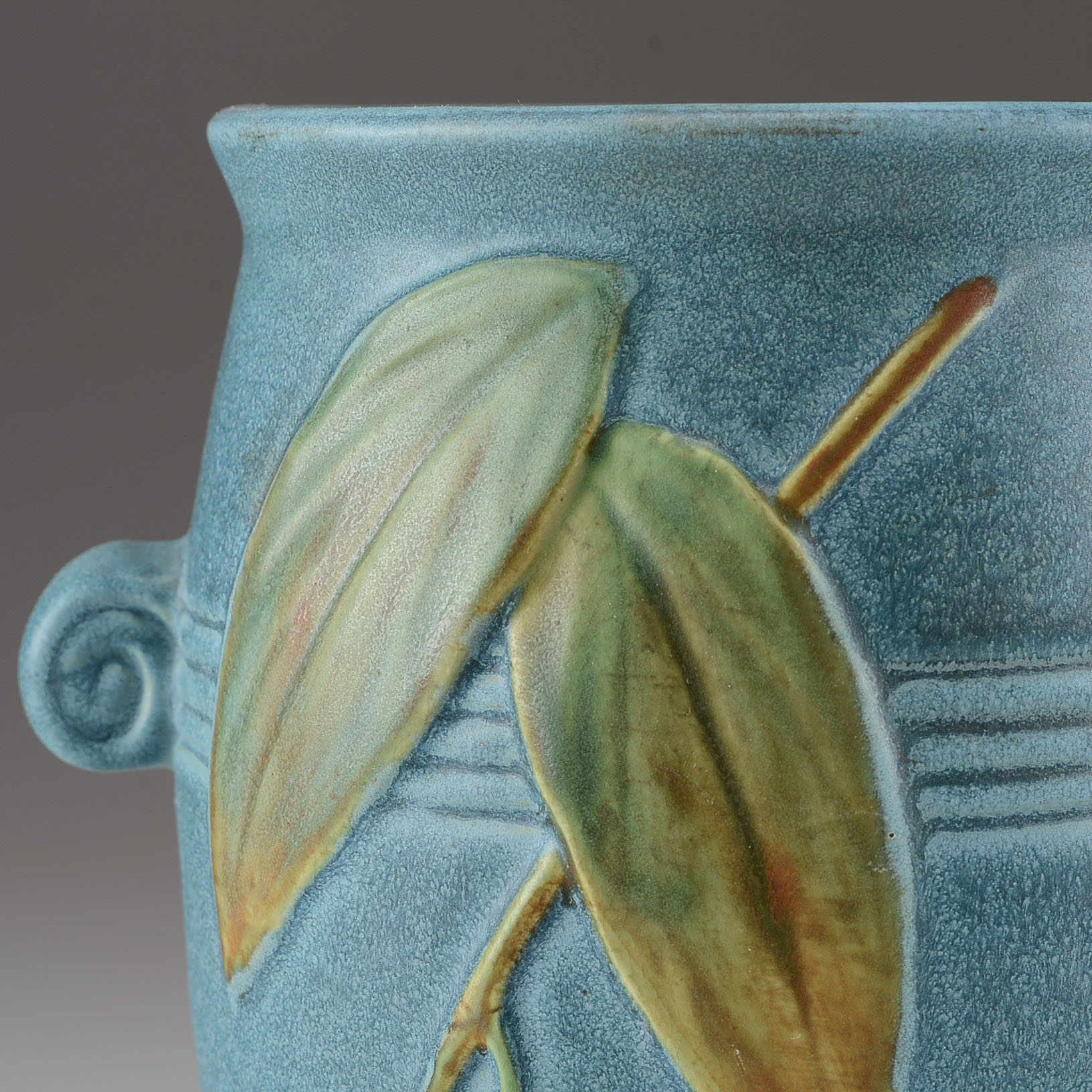 Weller Pottery Blue Vase