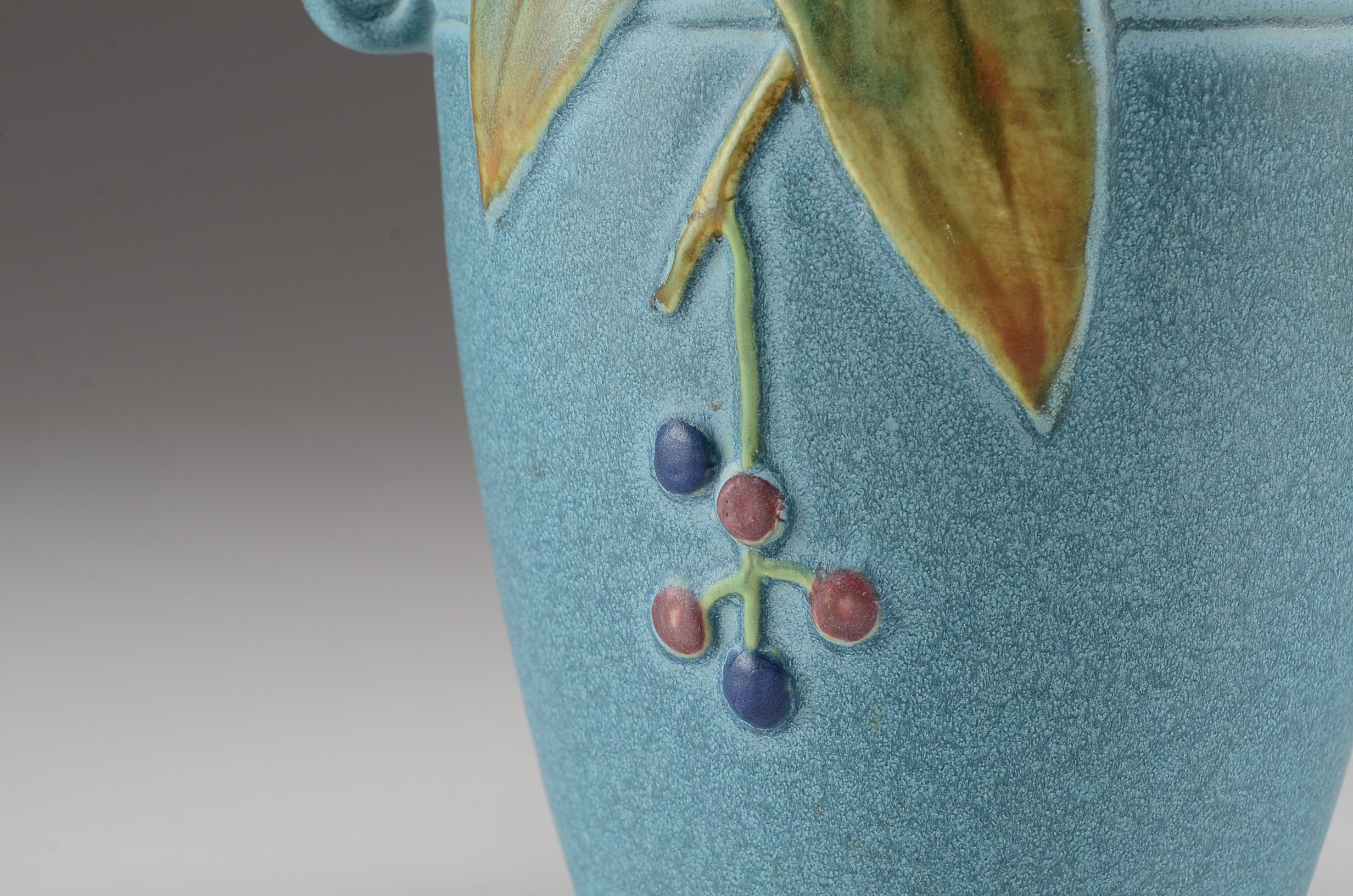 Weller Pottery Blue Vase