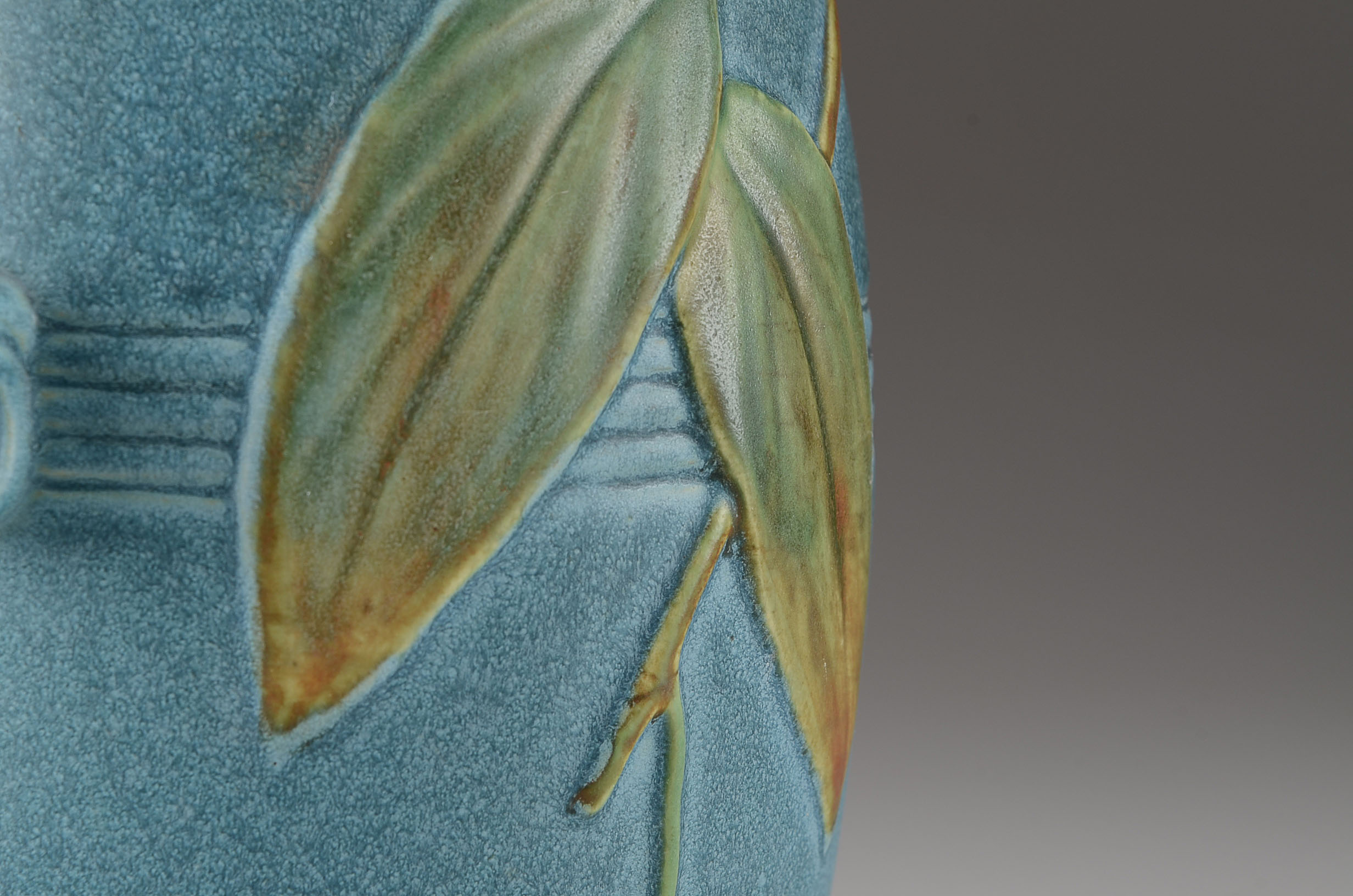 Weller Pottery Blue Vase