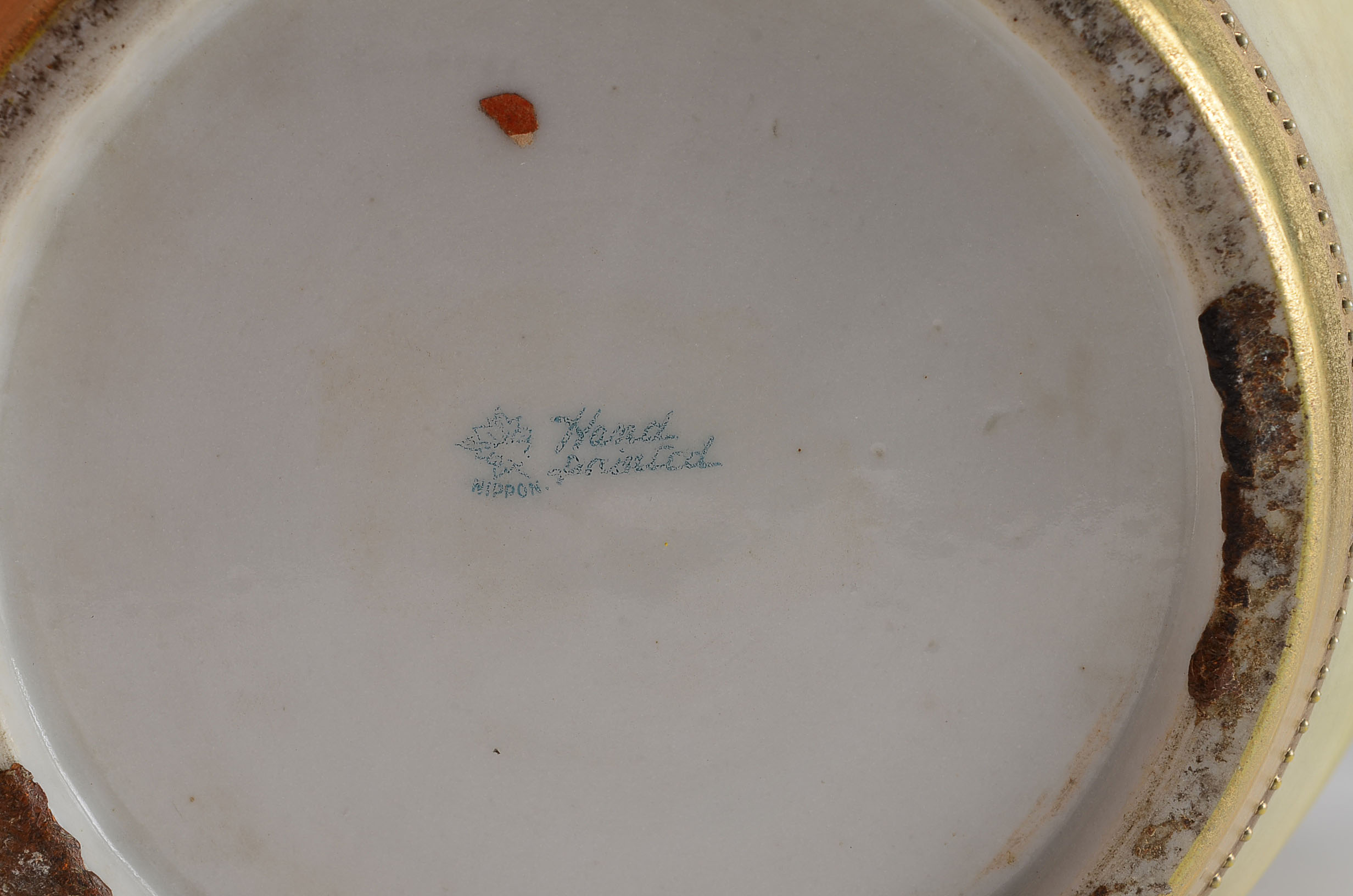 Circa 1891-1911 Large Hand-Painted Nippon Vase