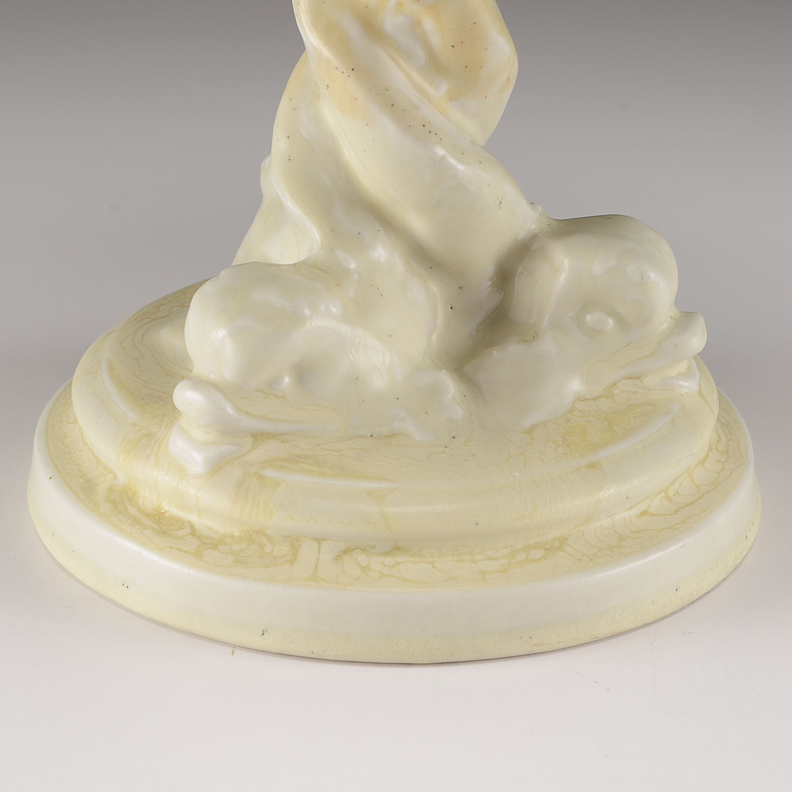 Rookwood Pottery Compote with Dolphin Base