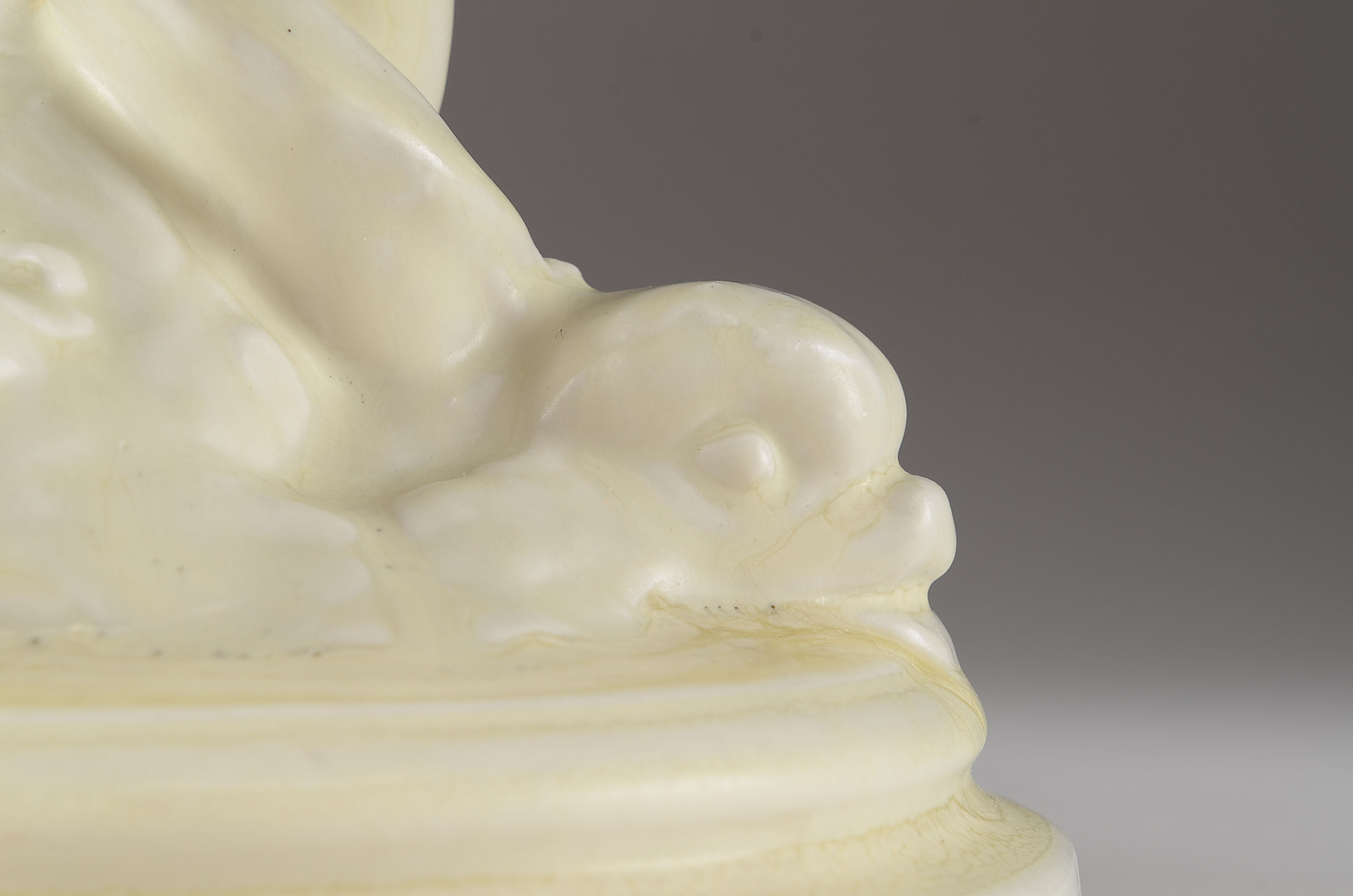 Rookwood Pottery Compote with Dolphin Base