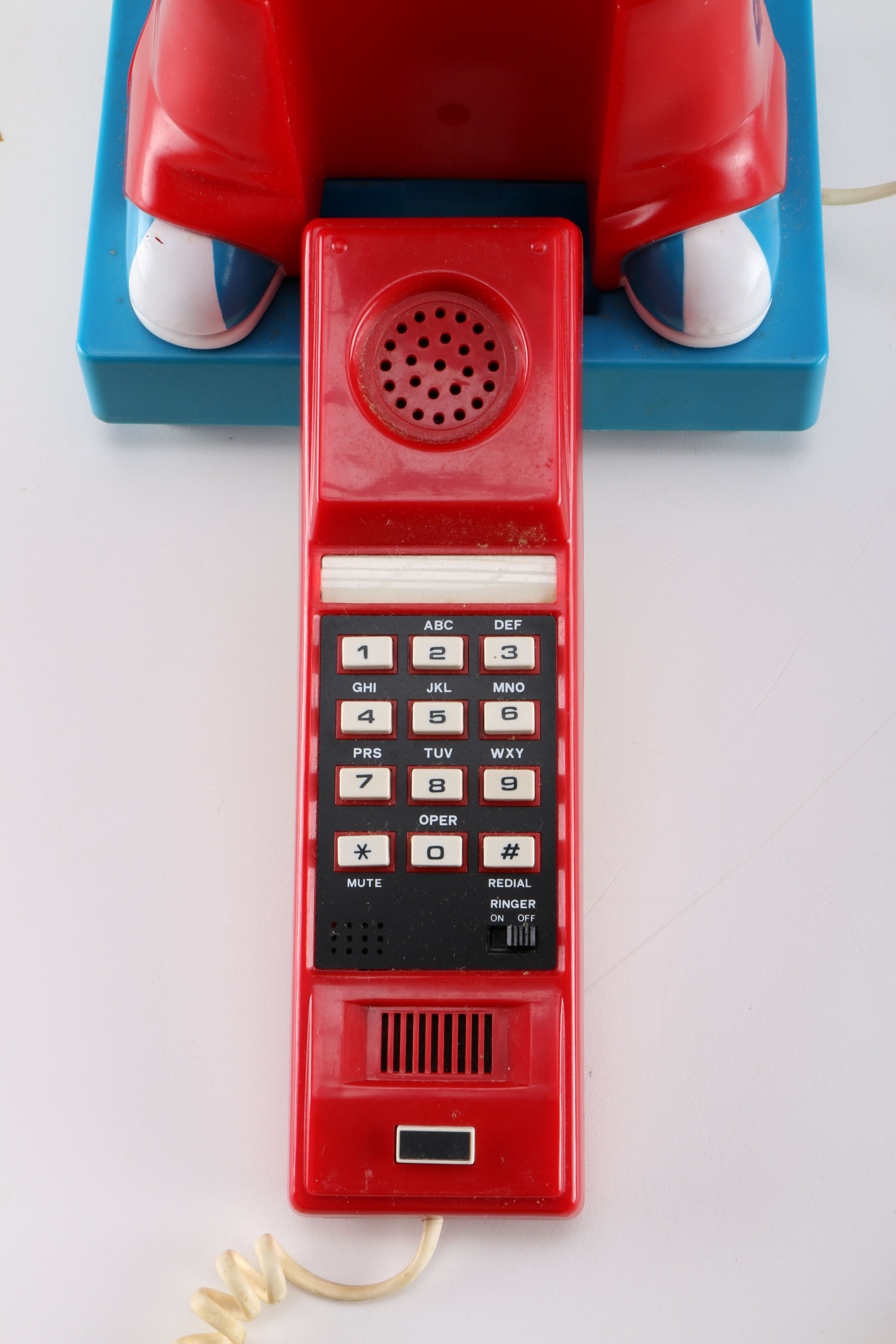 Two Vintage Push Button Telephones