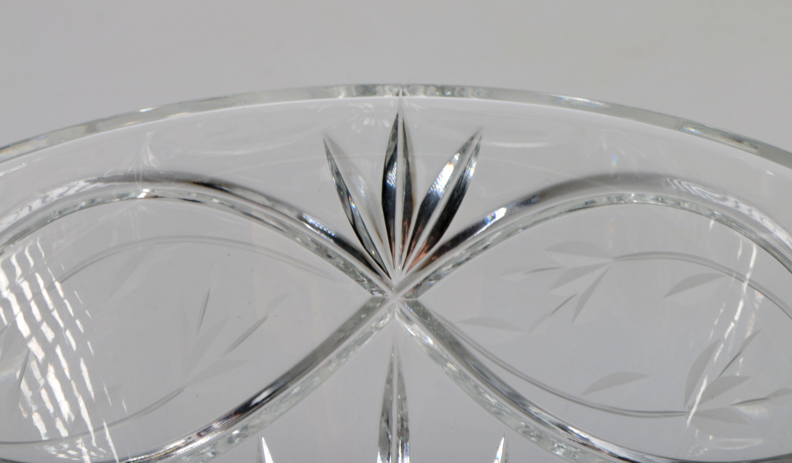 Hand Cut Gorham Crystal Bowl From Poland