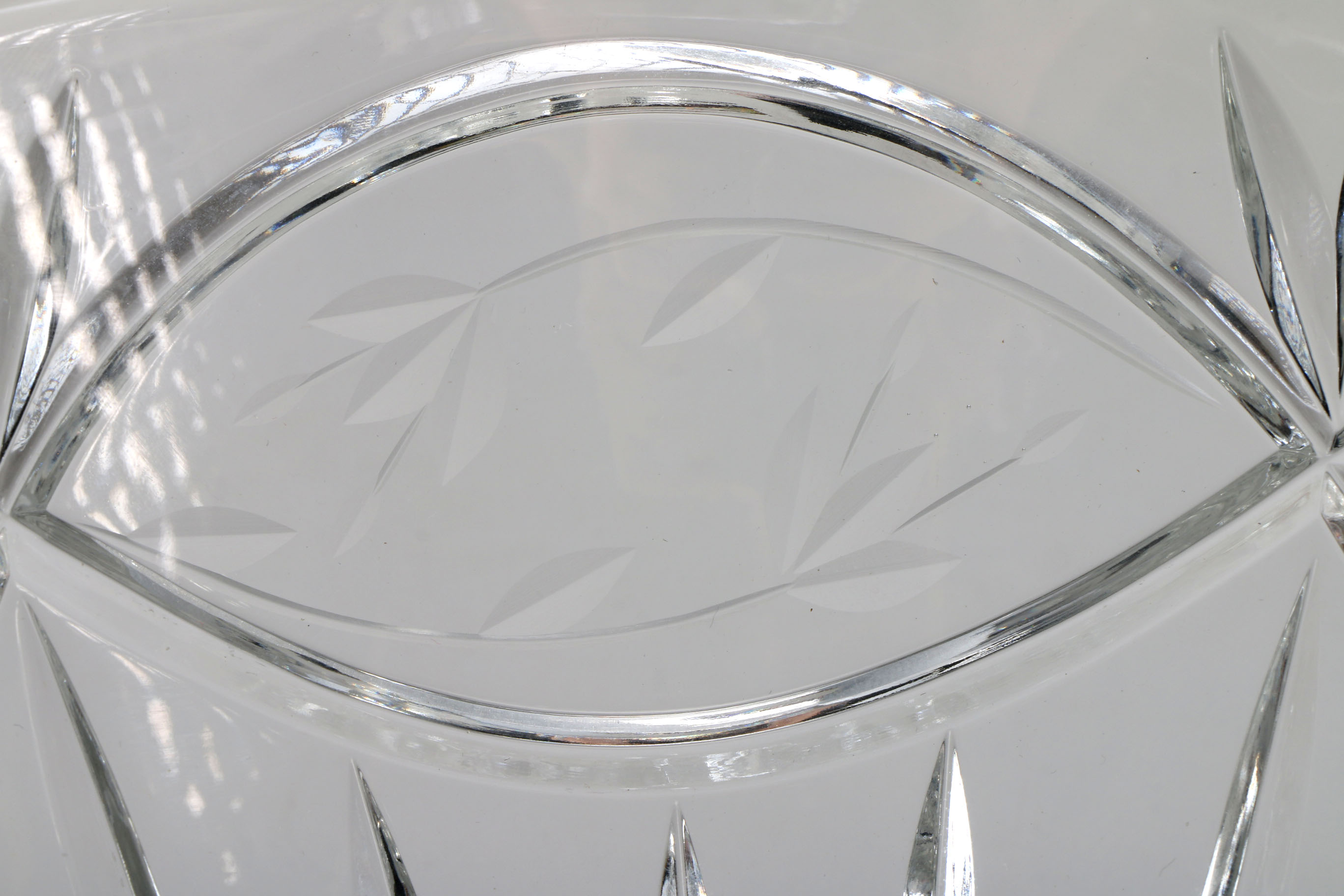 Hand Cut Gorham Crystal Bowl From Poland