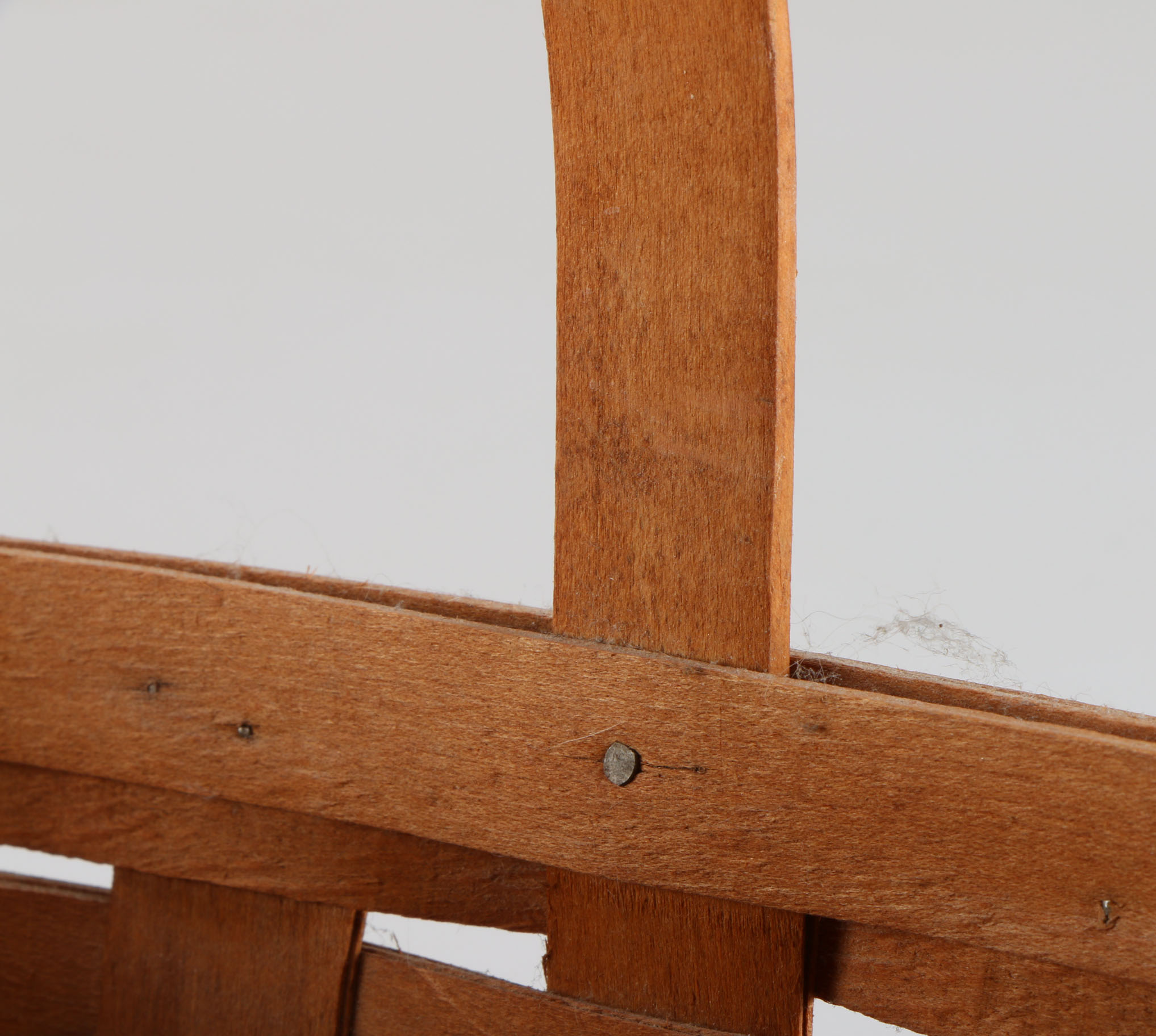 A Collection of Five 1990s Longaberger Handwoven Baskets