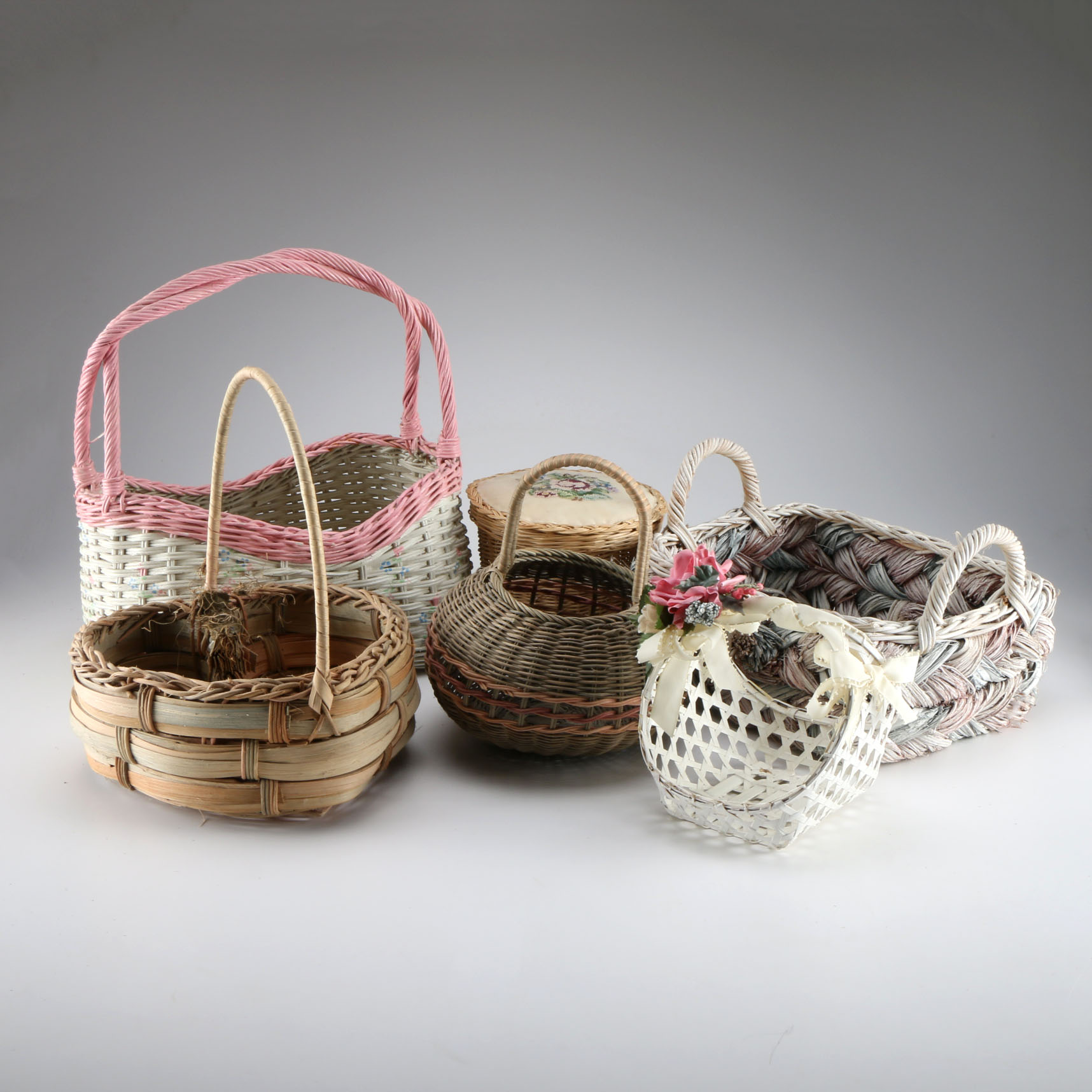 Assortment of Wicker Baskets