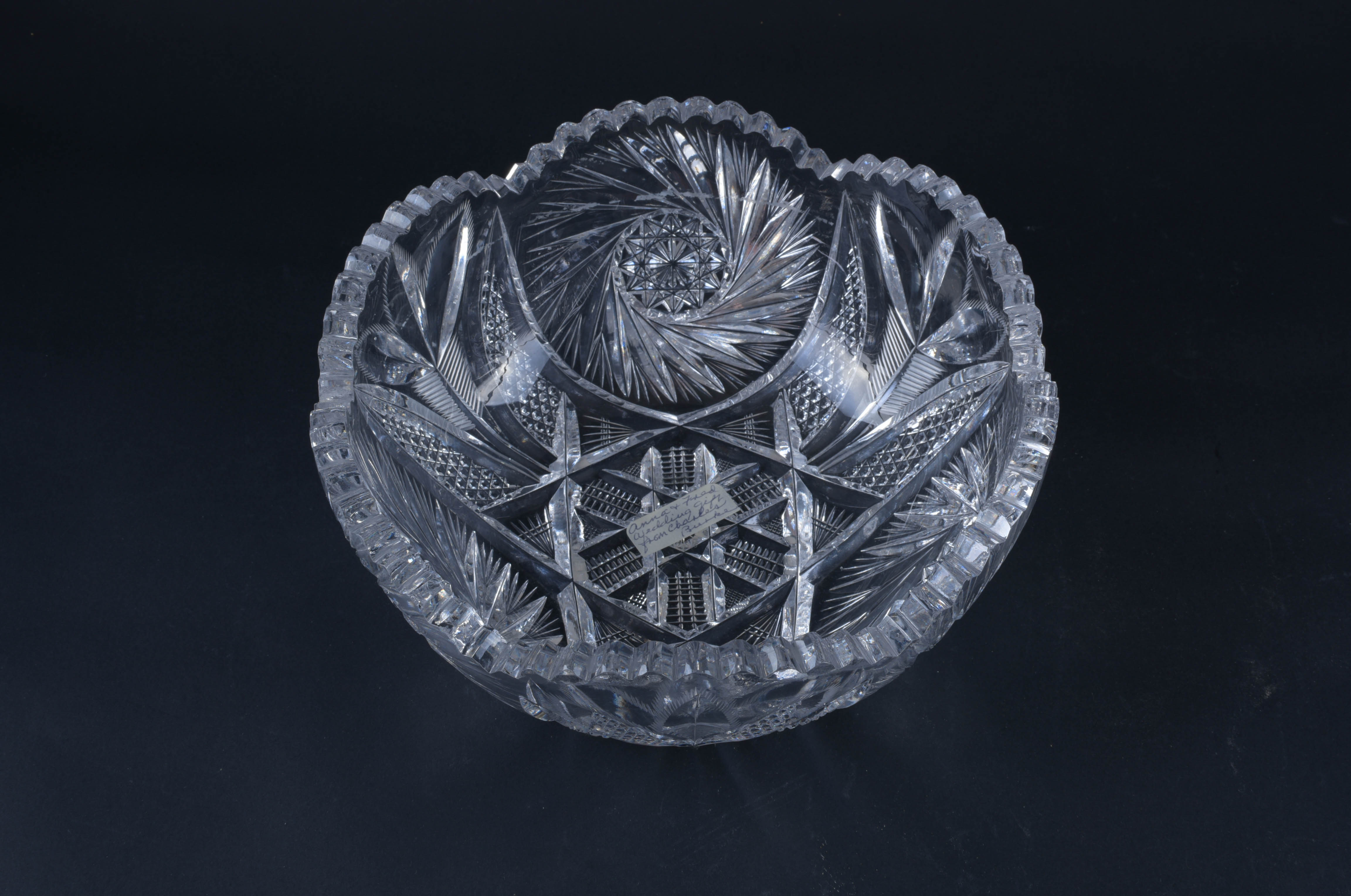 Three Decorative Glass Bowls