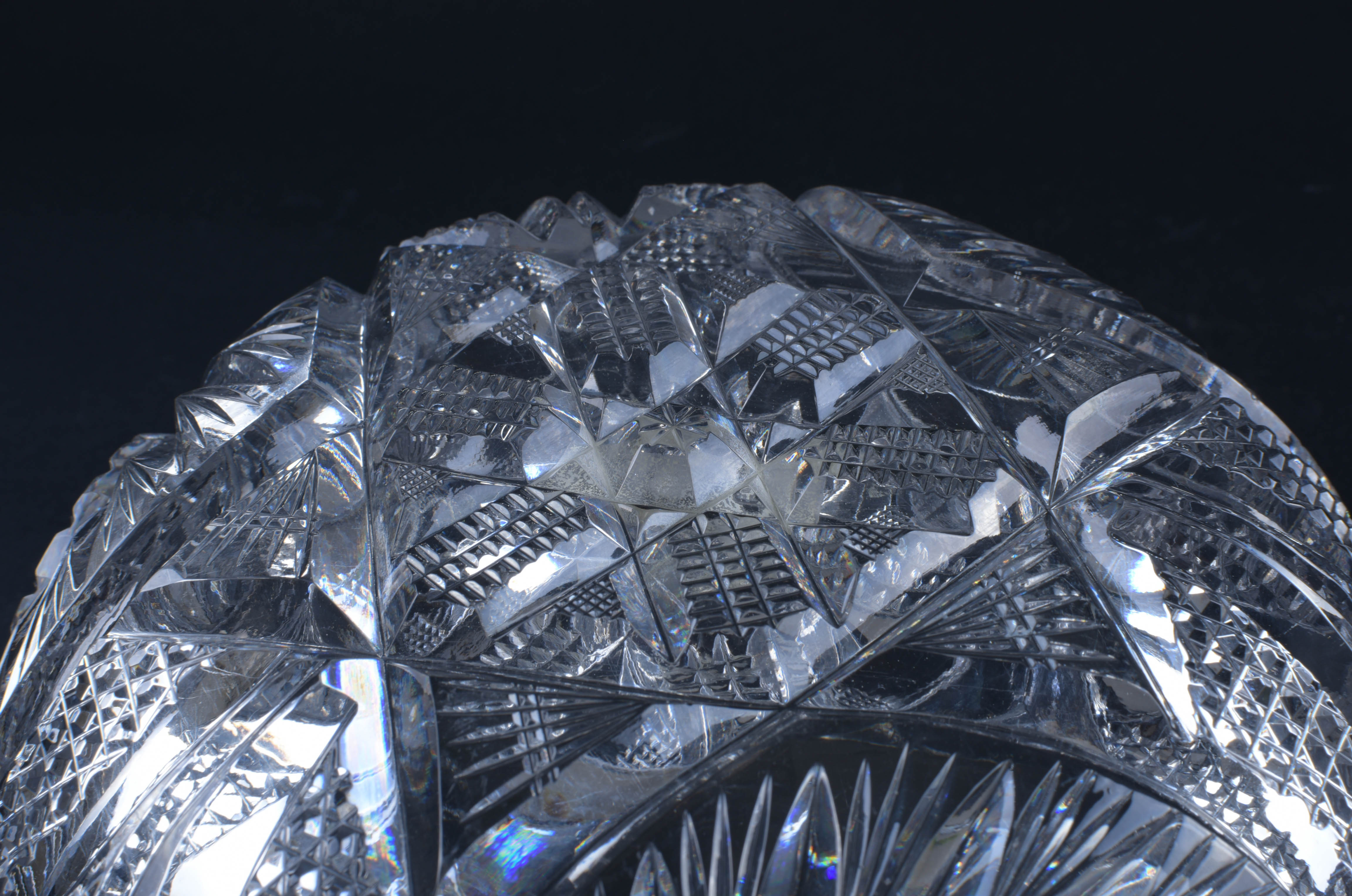 Three Decorative Glass Bowls