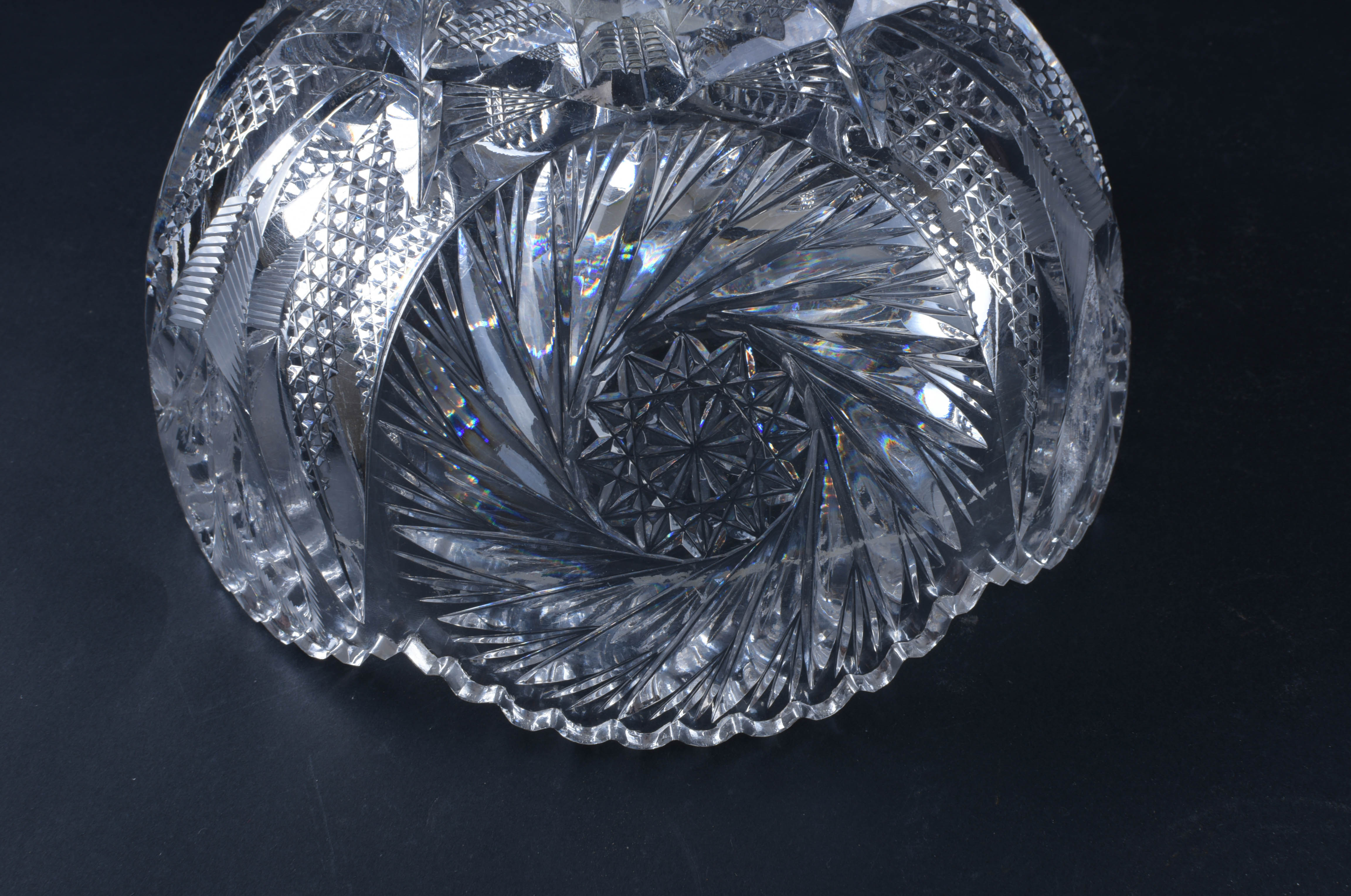 Three Decorative Glass Bowls