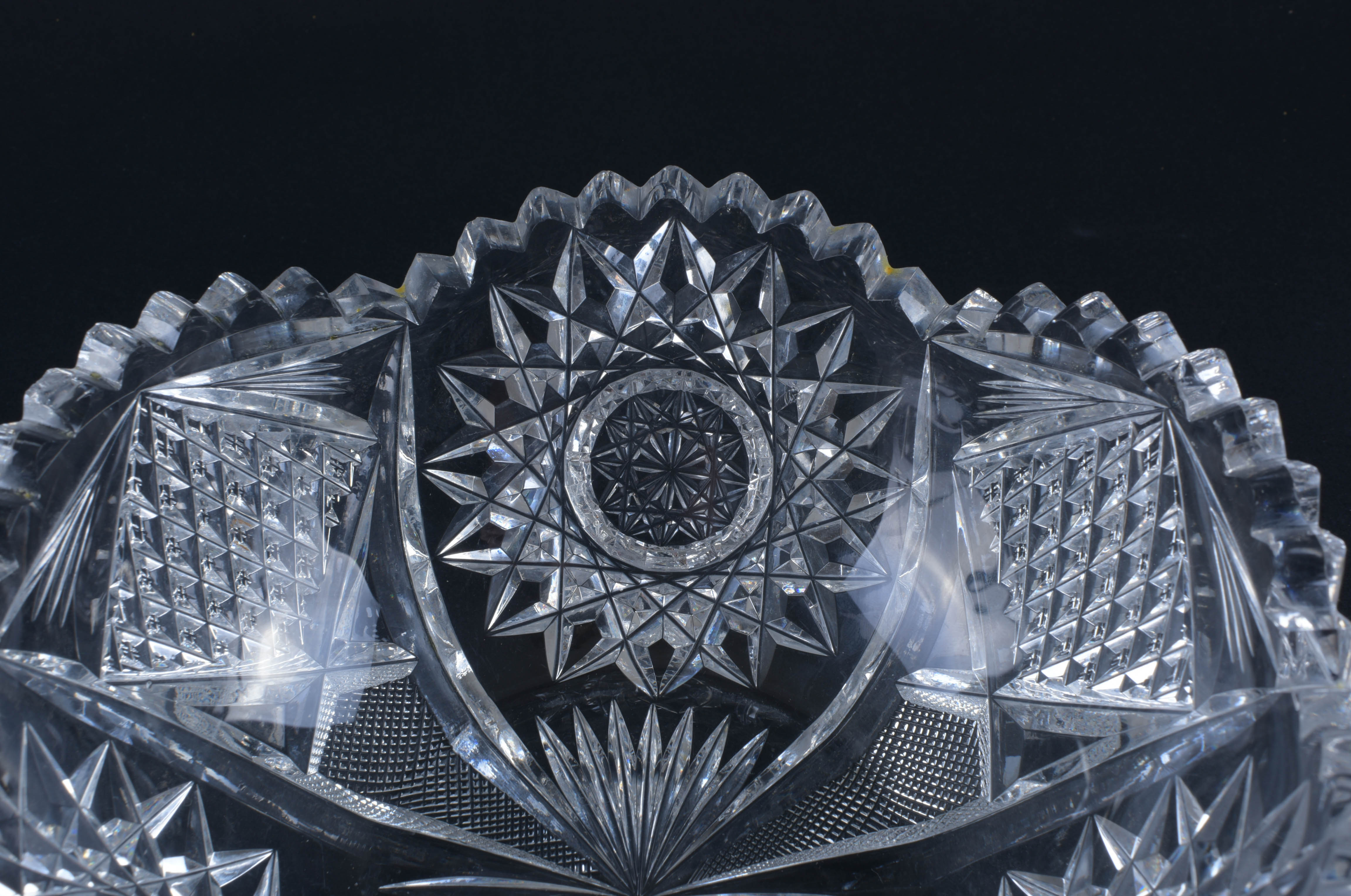 Three Decorative Glass Bowls